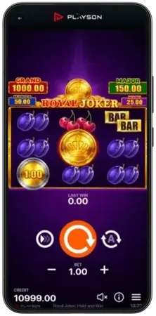 Écran de jeu Royal Joker sur Android