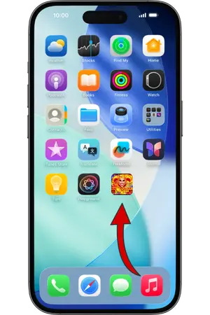 Icône de Royal Joker sur l'écran d'accueil iPhone