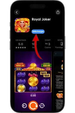 Royal Joker sur l'App Store - Page de téléchargement